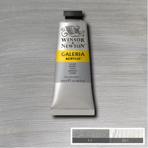 Winsor & Newton Galeria Akrilik Boya Silver 60 Ml Winsor & Newton Galeria Akrilik Boya Silver 60 Ml